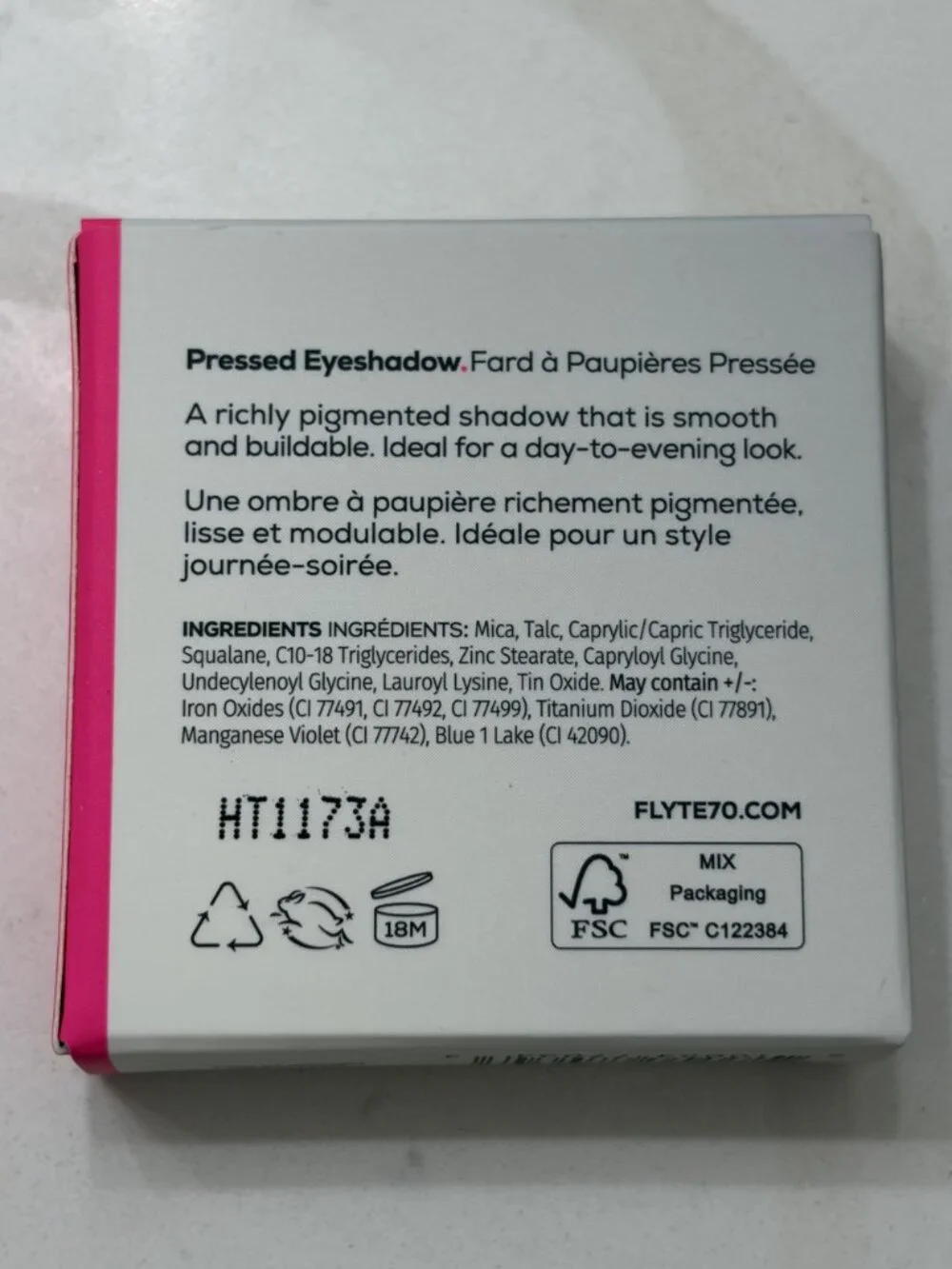 Flyte.70 HazyView Dense Pressed Eyeshadow Buildable Down Under Evergreen NEW